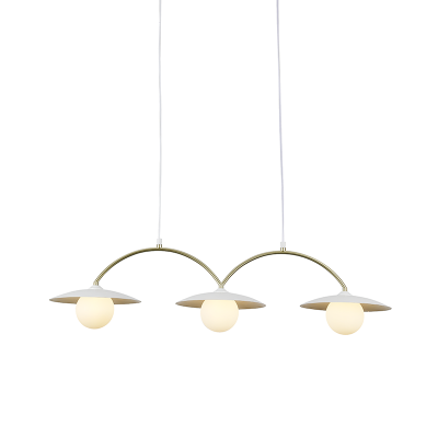 ΚΡΕΜΑΣΤΟ ΦΩΤΙΣΤΙΚΟ ΛΕΥΚΟ+ΧΡΥΣΟ/5W/3xG9/L900xH1000