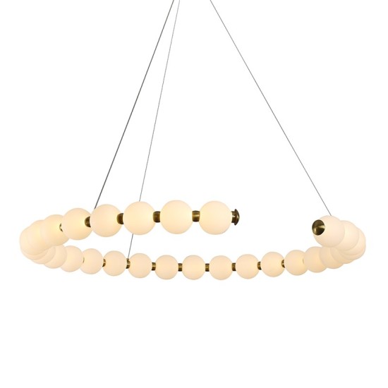 ΚΡΕΜΑΣΤΟ ΦΩΤΙΣΤΙΚΟ ΟΡΕΙΧΑΛΚΟ+ΛΕΥΚΟ/40W/3000lm/3000K/Ø1000xH1100