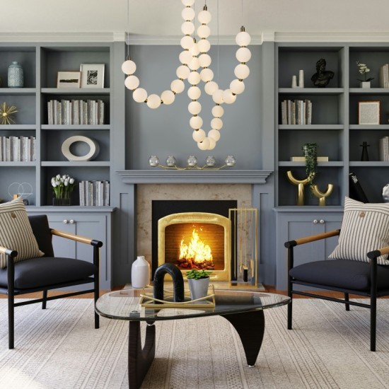 ΚΡΕΜΑΣΤΟ ΦΩΤΙΣΤΙΚΟ ΟΡΕΙΧΑΛΚΟ+ΛΕΥΚΟ/54W/4000lm/3000K/L1000xH2000