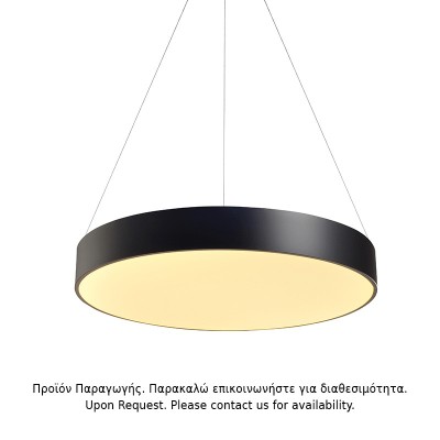 ΚΡΕΜΑΣΤΟ Φ/Σ LED 60W 5800LM CCT ΜΑΥΡΟ ΜΕΤ/ΚΟ D75XH130CM OPTIMUS