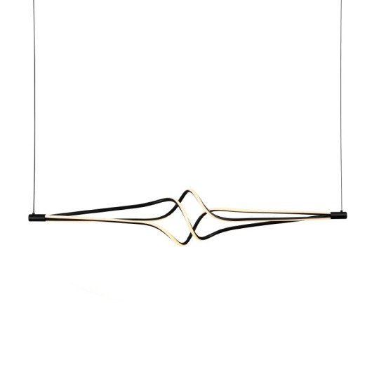 ΚΡΕΜΑΣΤΟ ΦΩΤΙΣΤΙΚΟ ΜΑΥΡΟ/48W/CCT/3800lm/L1295xH1230