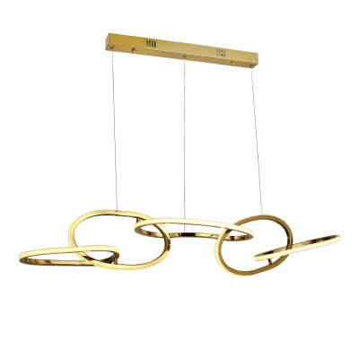 ΚΡΕΜΑΣΤΟ ΦΩΤΙΣΤΙΚΟ ΧΡΥΣΟ+ΛΕΥΚΟ/72W/CCT/5700lm/Ø1200xH1285