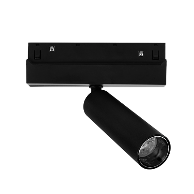 MATTE BLACK MAGNETIC MINI SPOT 48V DC 8W 4000K 850LM 24° OSRAM RA90 Φ30*110MM MATTE BLACK MAGNETIC MINI SPOT 48V DC 8W 4000K 850LM 24° OSRAM RA90 Φ30*110MM
