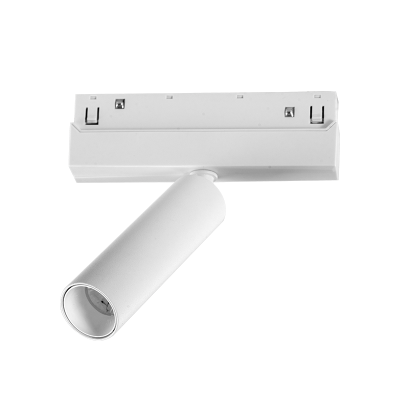 MATTE WHITE MAGNETIC MINI SPOT 48V DC 6W 4000K 640LM 24° OSRAM RA90 Φ30*60MM MATTE WHITE MAGNETIC MINI SPOT 48V DC 6W 4000K 640LM 24° OSRAM RA90 Φ30*60MM