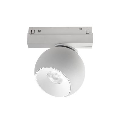 MATTE WHITE MAGNETIC SPOT 48V DC 12W 3000K 1000LM 36° OSRAM RA90 Φ100*134MM MATTE WHITE MAGNETIC SPOT 48V DC 12W 3000K 1000LM 36° OSRAM RA90 Φ100*134MM