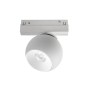MATTE WHITE MAGNETIC SPOT 48V DC 12W 3000K 1000LM 36° OSRAM RA90 Φ100*134MM