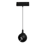 MATTE BLACK MAGNETIC PENDANT SPOT 48V DC 12W 3000K 1000LM 36° OSRAM RA90 Φ100*134MM