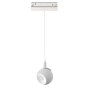 MATTE WHITE MAGNETIC PENDANT LUMINAIRE 48V DC 12W 3000K 1000LM 36° OSRAM RA90 Φ100*134MM