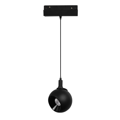 MATTE BLACK MAGNETIC PENDANT SPOT 48V DC 12W 4000K 1050LM 36° OSRAM RA90 Φ100*134MM MATTE BLACK MAGNETIC PENDANT SPOT 48V DC 12W 4000K 1050LM 36° OSRAM RA90 Φ100*134MM