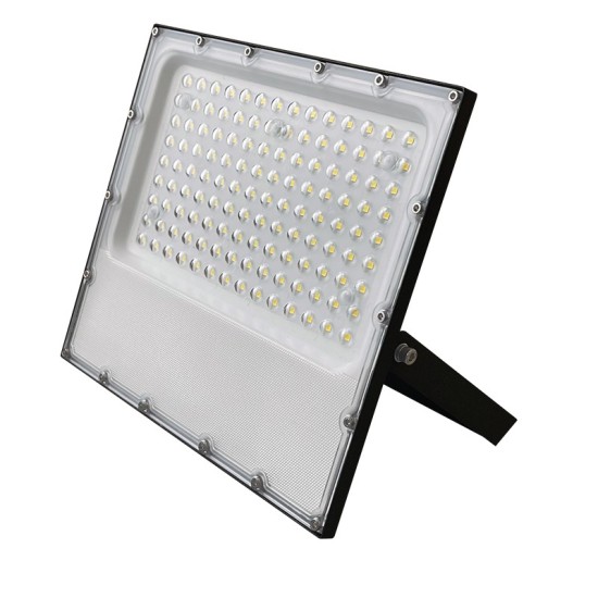  LED SMD ΜΑΥΡΟΣ ΠΡΟΒΟΛΕΑΣ IP65 100W 6000K 12000Lm 100-277V AC RA80 IK08 5YRS ΕΓΓΥΗΣΗ
