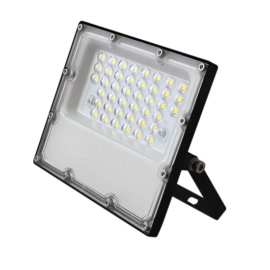  LED SMD ΜΑΥΡΟΣ ΠΡΟΒΟΛΕΑΣ IP65 10W 6000K 1200Lm 100-277V AC RA80 IK08 5YRS ΕΓΓΥΗΣΗ