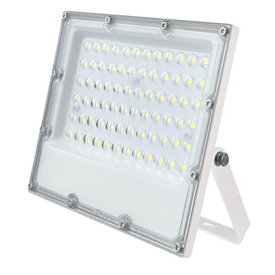  LED ΛΕΥΚΟΣ SMD ΠΡΟΒΟΛΕΑΣ IP65 50W 6000K 6000Lm 100-277V RA80 IK08 5YRS ΕΓΓΥΗΣΗ

