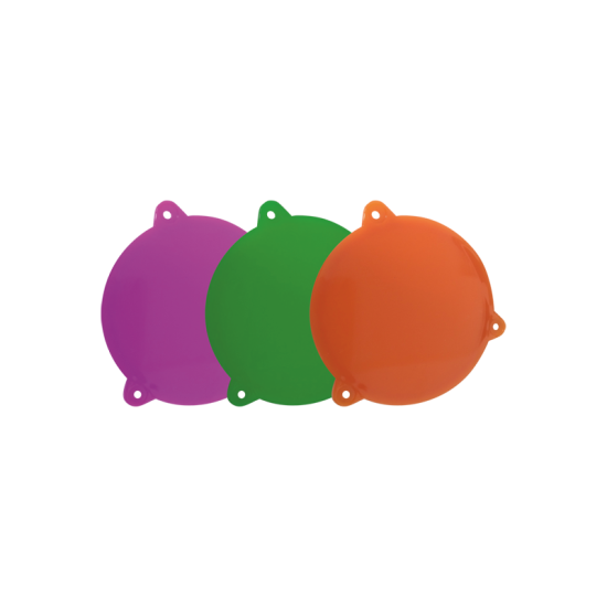 SET OF 3 PIECES(GREEN, PURLE, ORANGE) COVERS FOR KERT LIGHT