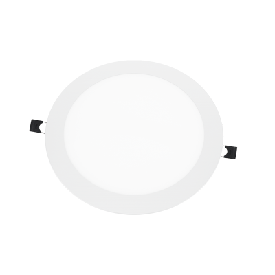 PANEL LED 22W ΣΤΡΟΓΓΥΛΟ 4000K 2350Lm 230V AC Ra80 30000hrs Ø220x18mm (cut:Ø205) PANEL LED 22W ΣΤΡΟΓΓΥΛΟ 4000K 2350Lm 230V AC Ra80 30000hrs Ø220x18mm (cut:Ø205)