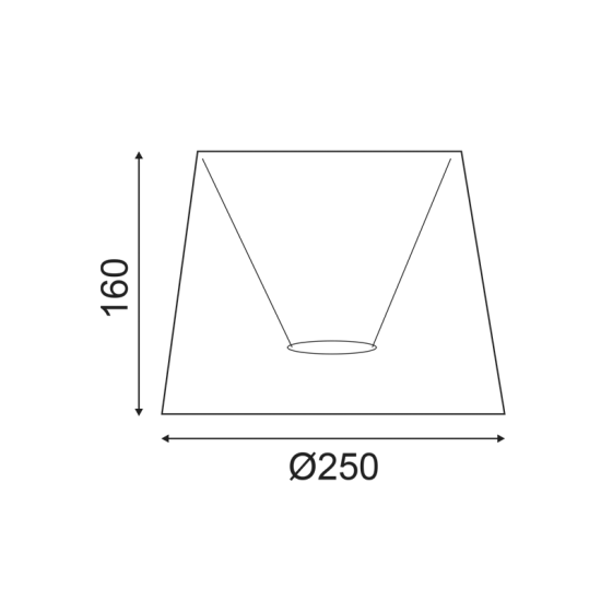 ΑΜΠΑΖΟΥΡ ΜΠΕΖ Φ25CM ΜΕ ΒΑΣΗ ΓΙΑ Ε14