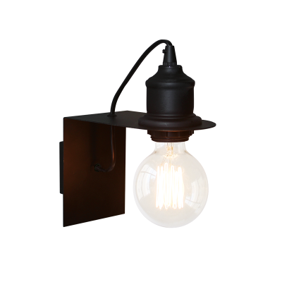 ΑΠΛΙΚΑ ΜΕΤΑΛΛΙΚΗ ΜΑΥΡΗ 1ΧE27 CORTEZ ΑΠΛΙΚΑ ΜΕΤΑΛΛΙΚΗ ΜΑΥΡΗ 1ΧE27 CORTEZ