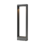 ^LED COB POST LUMINAIRE 8W 180LM 90° 230V AC 3.000K DARK GREY CRI80 IP54 30.000HRS