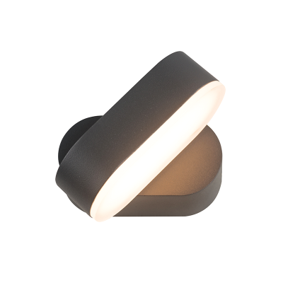 ^LED SMD WALL LUMINAIRE 7W 320LM 100° 230V AC 3.000K DARK GREY CRI80 IP54 30.000HRS ^LED SMD WALL LUMINAIRE 7W 320LM 100° 230V AC 3.000K DARK GREY CRI80 IP54 30.000HRS