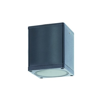 DOWNLIGHT GU10  SQUARE CEILING LUMINAIRE 230V AC DARK GREY IP65 GU10 MAX.35W DOWNLIGHT GU10  SQUARE CEILING LUMINAIRE 230V AC DARK GREY IP65 GU10 MAX.35W