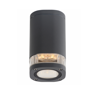 ^GU10 CEILING LUMINAIRE 230V AC DARK GREY IP54 MAX.35W ^GU10 CEILING LUMINAIRE 230V AC DARK GREY IP54 MAX.35W