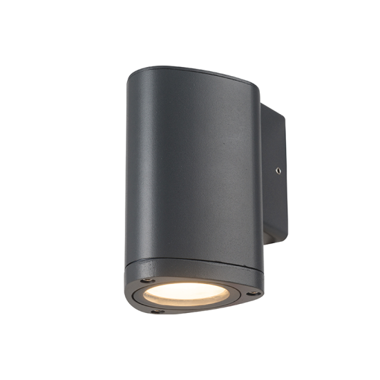 ^LED HP WALL LUMINAIRE 3W 150LM 50° 230V AC 3.000K DARK GREY CRI80 IP54 30.000HRS