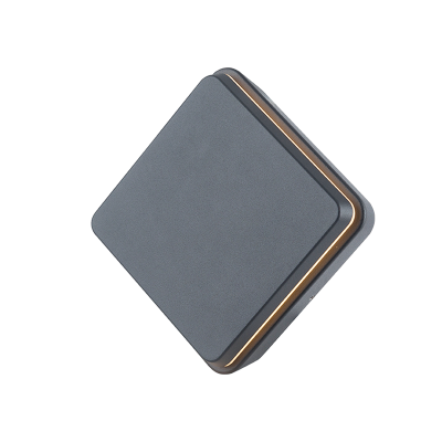 ^LED SMD WALL LUMINAIRE 12W 650LM 110° 230V AC 3.000K DARK GREY CRI80 IP54 30.000HRS ^LED SMD WALL LUMINAIRE 12W 650LM 110° 230V AC 3.000K DARK GREY CRI80 IP54 30.000HRS