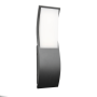 ^LED SMD WALL LUMINAIRE 7W 520LM 120° 230V AC 3.000K DARK GREY CRI80 IP65 30.000HRS