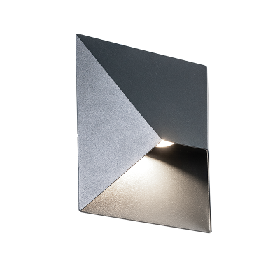 ^LED HP WALL LUMINAIRE 7W 360LM 85° 230V AC 3.000K DARK GREY CRI80 IP54 30.000HRS ^LED HP WALL LUMINAIRE 7W 360LM 85° 230V AC 3.000K DARK GREY CRI80 IP54 30.000HRS