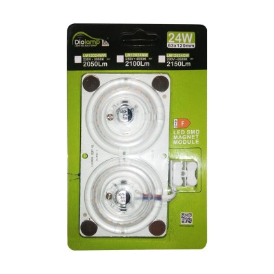 LED SMD MAGNET MODULE 24W 230V AC 2150LM 160° 4000K Ra81