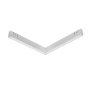 MATTE WHITE MAGNETIC LINEAR 90° CORNER 48V DC 20W 3000K 1600LM 110° OSRAM RA90 L322*307MM