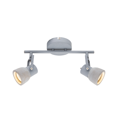 ΕΠΙΤΟΙΧΟ Φ/Σ 2ΧGU10 ΤΣΙΜΕΝΤΟ+ΜΕΤΑΛΛΟ 30Χ11ΧΗ18CM PEPPER