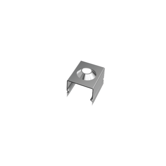 METAL MOUNTING CLIP FOR PROFILE P2LA & P101