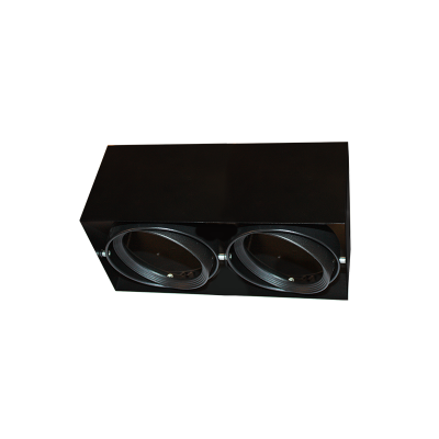 ΜΑΥΡΟ  DOWN LIGHT ΕΞΩΤΕΡΙΚΟ ΔΙΠΛΟ AR111 ΜΑΥΡΟ  DOWN LIGHT ΕΞΩΤΕΡΙΚΟ ΔΙΠΛΟ AR111
