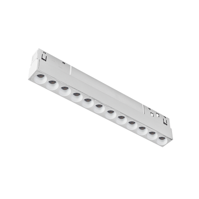 MATTE WHITE MAGNETIC LINEAR 48V DC 12W 3000K 1000LM 36° OSRAM RA90 L220MM MATTE WHITE MAGNETIC LINEAR 48V DC 12W 3000K 1000LM 36° OSRAM RA90 L220MM