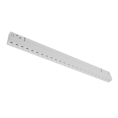 MATTE WHITE MAGNETIC LINEAR 48V DC 24W 3000K 2050LM 36° OSRAM RA90 L436MM MATTE WHITE MAGNETIC LINEAR 48V DC 24W 3000K 2050LM 36° OSRAM RA90 L436MM