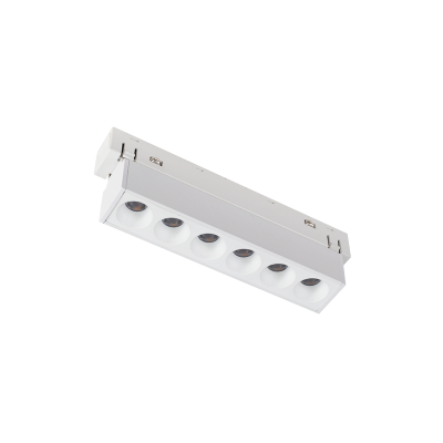 MATTE WHITE MAGNETIC LINEAR 48V DC 6W 4000K 550LM 36° OSRAM RA90 L112MM MATTE WHITE MAGNETIC LINEAR 48V DC 6W 4000K 550LM 36° OSRAM RA90 L112MM