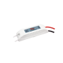 ^MINI PLASTIC CV LED DRIVER 12W 230V AC-12V DC 1A IP20 WITH CABLES