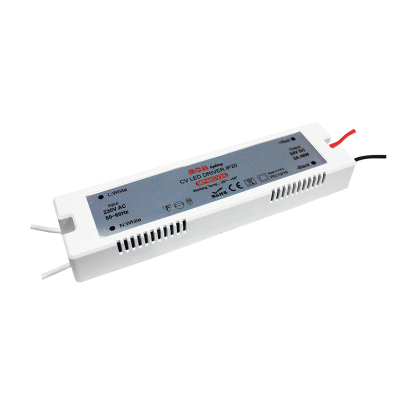 ^MINI PLASTIC CV LED DRIVER 48W 230V AC-24V DC 2A IP20 WITH CABLES ^MINI PLASTIC CV LED DRIVER 48W 230V AC-24V DC 2A IP20 WITH CABLES