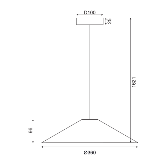 ^ΚΡΕΜΑΣΤΟ Φ/Σ 1Χ GX53 ΦΥΣΙΚΟ ΞΥΛΟ D36XH160CM NAIROBI