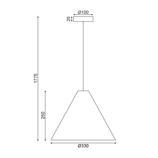 ^ΚΡΕΜΑΣΤΟ Φ/Σ 1Χ E27 WALNUT ΞΥΛΟ D33XH180CM NAIROBI