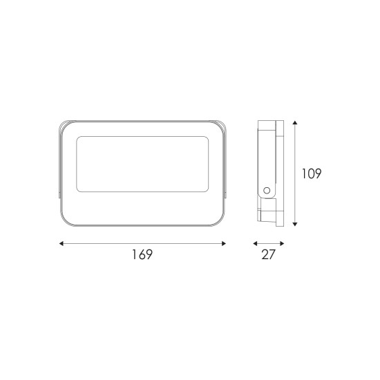 ΠΡΟΒΟΛΕΑΣ LED SMD ΛΕΥΚΟΣ 30W 3CCT 3000LM 185-265V RA>80 IP66 ΠΡΟΒΟΛΕΑΣ LED SMD ΛΕΥΚΟΣ 30W 3CCT 3000LM 185-265V RA>80 IP66