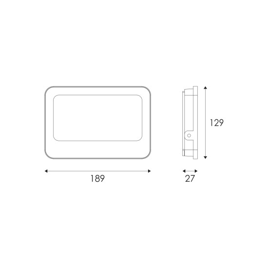 ΠΡΟΒΟΛΕΑΣ LED SMD ΜΑΥΡΟΣ 50W 3CCT 5000LM 185-265V RA>80 IP66 ΠΡΟΒΟΛΕΑΣ LED SMD ΜΑΥΡΟΣ 50W 3CCT 5000LM 185-265V RA>80 IP66