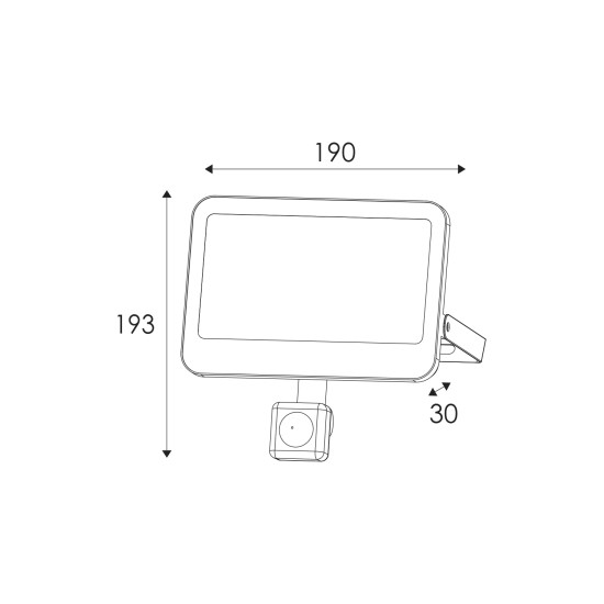 ΠΡΟΒΟΛΕΑΣ LED SMD ΜΑΥΡΟΣ ΜΕ ΑΙΣΘΗΤΗΡΑ100W 50W 3CCT 5000LM 185-260V RA>80 IP66 ΠΡΟΒΟΛΕΑΣ LED SMD ΜΑΥΡΟΣ ΜΕ ΑΙΣΘΗΤΗΡΑ100W 50W 3CCT 5000LM 185-260V RA>80 IP66
