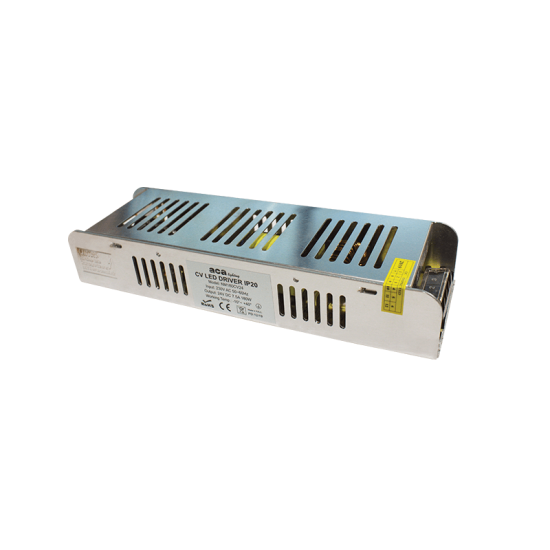 ^METAL CV LED DRIVER 180W 230V AC-24V DC 7.5A IP20 WITH TERMINAL