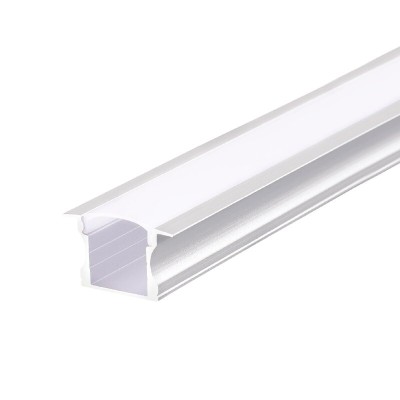 HAZEL ALUMINUM PROFILE P115U  WITH OPAL PC DIFFUSER 2m/pc
