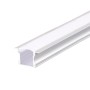 HAZEL ALUMINUM PROFILE P115U  WITH OPAL PC DIFFUSER 2m/pc