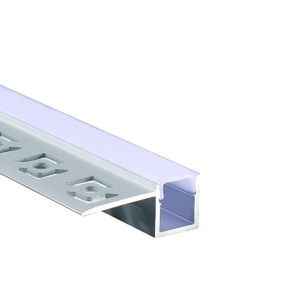 LING ONE SIDE TRIMLESS ALUMINUM PROFILE WITH OPAL PC DIFFUSER 2m/pc