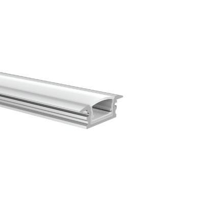 PHASE OUT EDITH ALUMINUM WATERPROOF PROFILE P147U WITH OPAL PC DIFFUSER 2m/pc