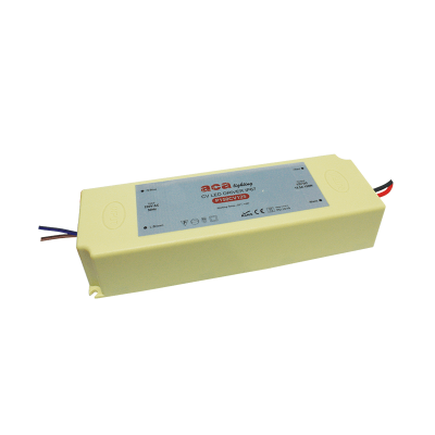 ^PLASTIC 5YRS CV LED DRIVER 150W 230V AC-12V DC 12.5A IP67 WITH CABLES ^PLASTIC 5YRS CV LED DRIVER 150W 230V AC-12V DC 12.5A IP67 WITH CABLES