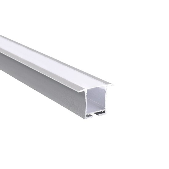 GENO ALUMINUM PROFILE P171 WITH OPAL PC DIFFUSER 2m/pc